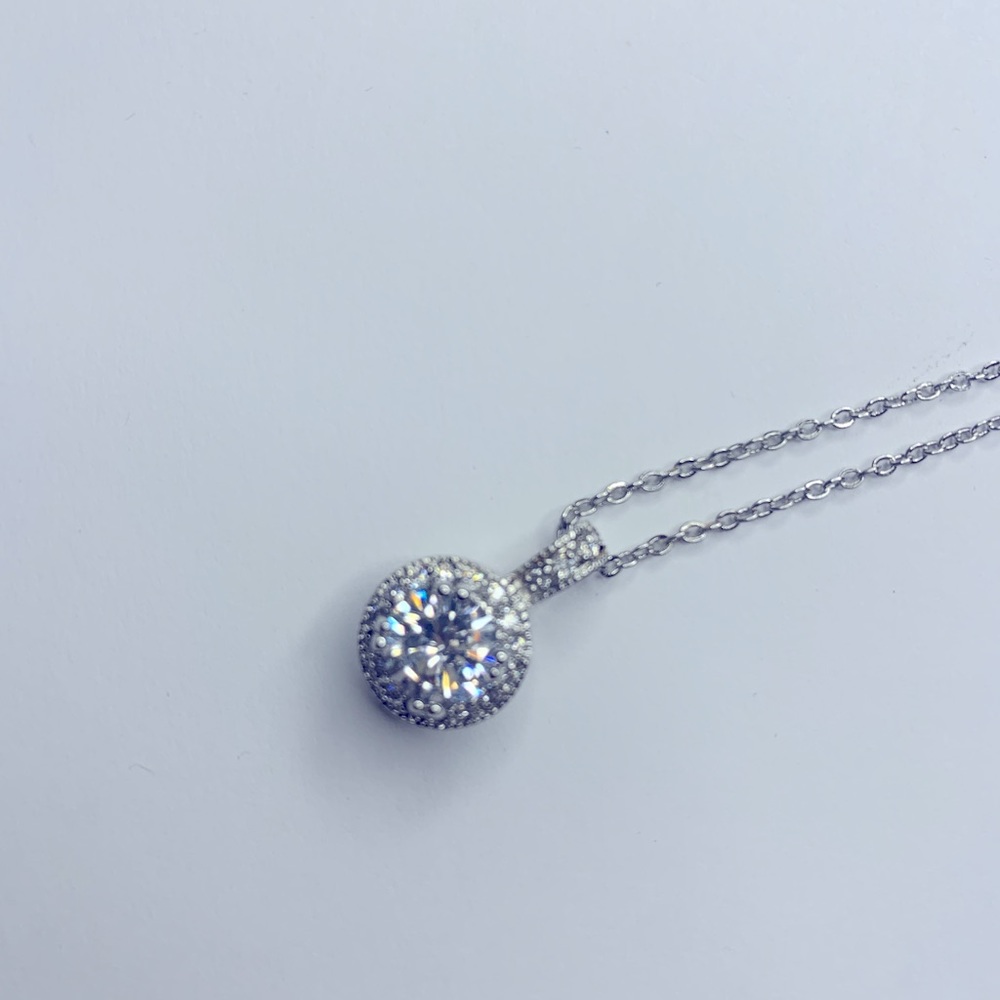 Premier Designs, Silver plated ,cubic zirconia.